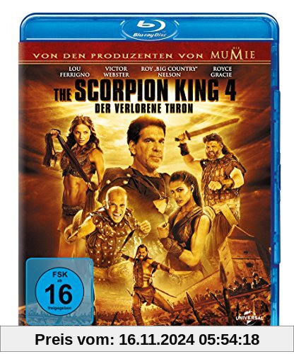 The Scorpion King 4 - Der verlorene Thron [Blu-ray]