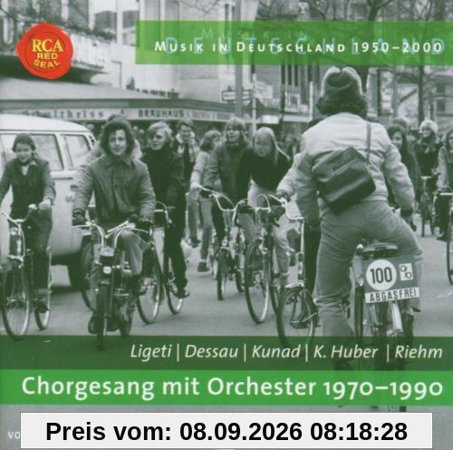 Musik in Deutschland 1950-2000. Chorgesang mit Orchester 1970-1990