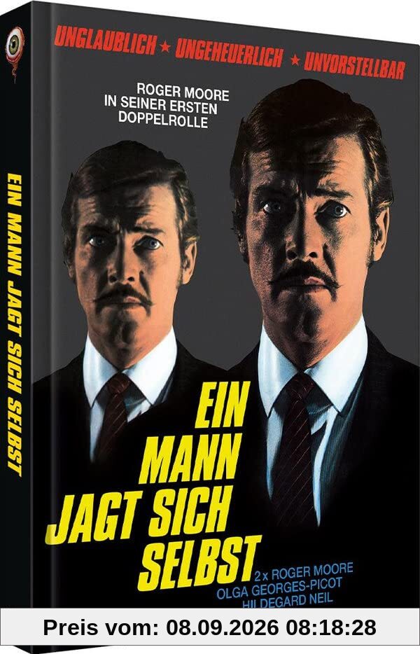Ein Mann jagt sich selbst (The Man who haunted himself) - Mediabook - 2-Disc Limited Collector‘s Edition Nr. 61 [Blu-ray]