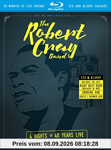 The Robert Cray Band - 4 Nights Of 40 Year Live (+ 2 CDs) [Blu-ray]