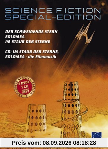 Science Fiction Special Edition - Der schweigende Stern / Eolomea / Im Staub der Sterne (3 DVDs + Soundtrack CD)