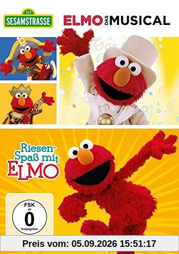 Sesamstrasse: Elmo - Das Musical & Riesenspaß mit Elmo [2 DVDs]