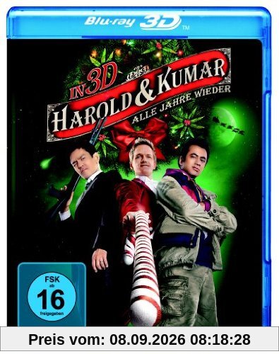 Harold & Kumar - Alle Jahre wieder [Blu-ray 3D]