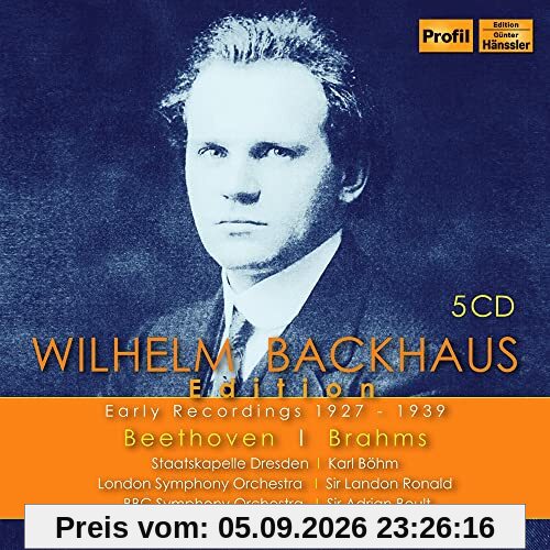 Wilhelm Backhaus Edition-Early Record 1927-1939