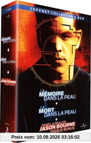 Coffret Jason Bourne : La mémoire dans la peau / La mort dans la peau + DVD Bonus : Dans la peau de Jason Bourne