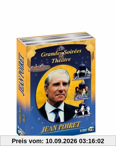 Coffret jean poiret : on purge bebe ; la parisienne ; l'hôtel du libre-echange [FR Import]