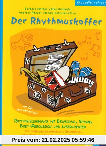 Der Rhythmuskoffer, m. Audio-CD