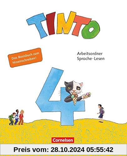 Tinto Sprachlesebuch 2-4 - Neubearbeitung 2019 - 4. Schuljahr: Basisordner Sprache und Lesen zum Hineinschreiben - Verbr