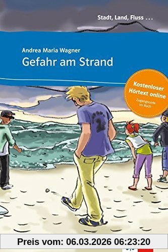 Wagner, Andrea Maria Gefahr Am Strand, Buch Mit Online-Angebot A1. Mit Annotationen (Stadt, Land, Fluss ...)