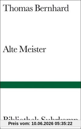 Alte Meister: Komödie (Bibliothek Suhrkamp)