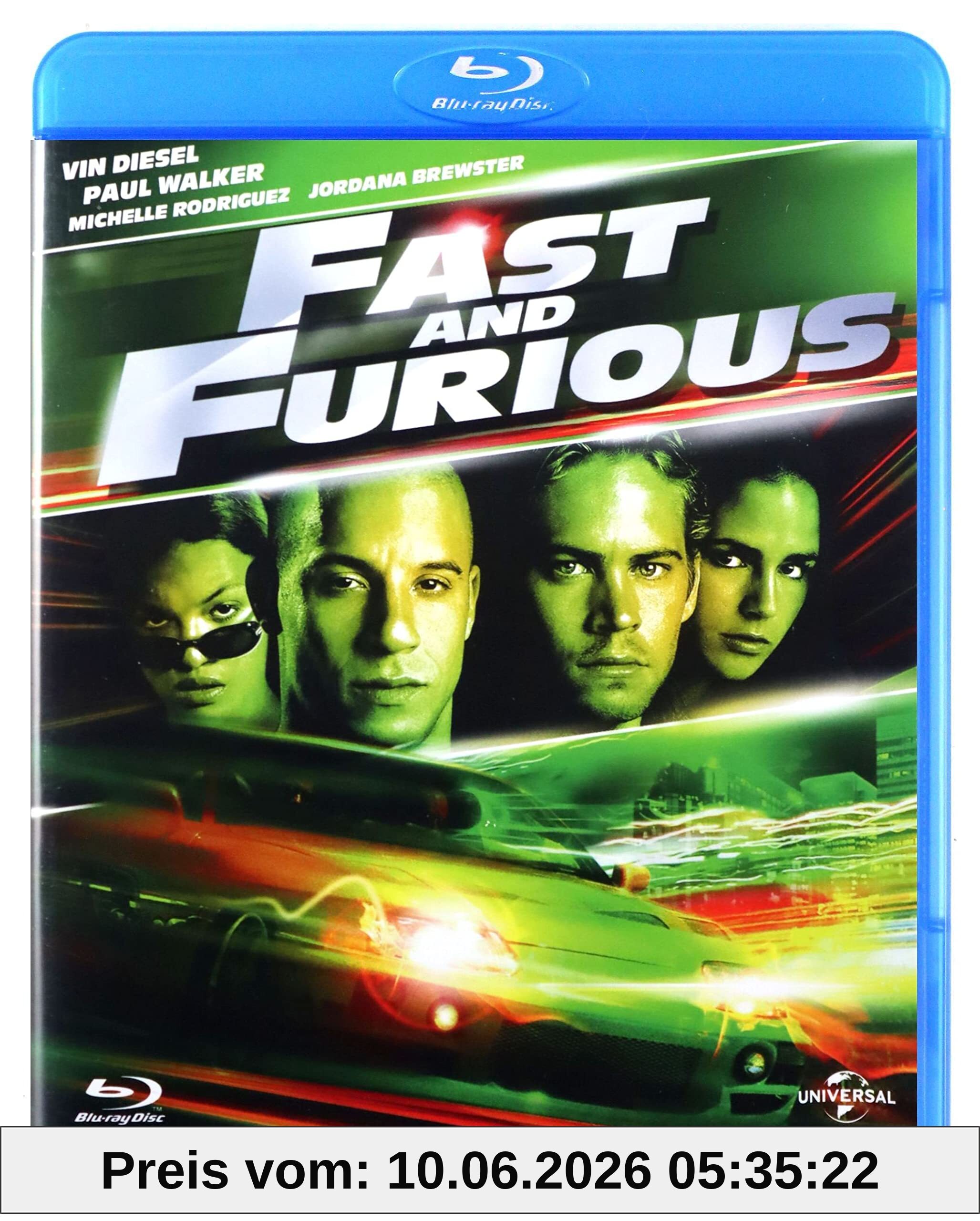 Fast and furious [Blu-ray] [IT Import]