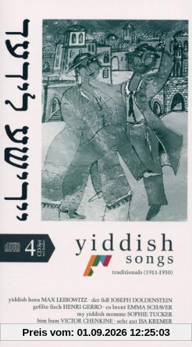 Yiddische Lieder-Buchformat