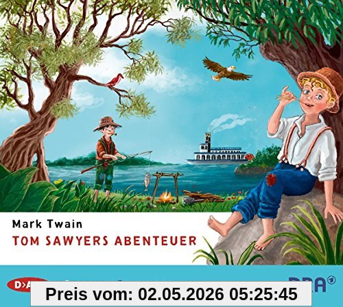 Tom Sawyers Abenteuer: Hörspiel mit Martin Seifert, Ursula Werner u.v.a. (1 CD)