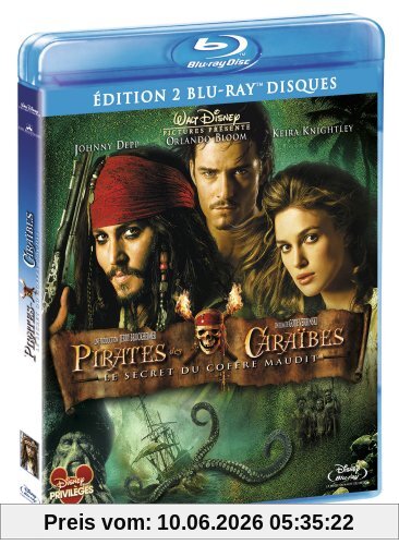 Pirates des Caraïbes 2 : Le Secret du coffre maudit [Blu-ray] [FR IMPORT]