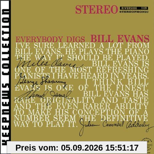 Everybody Digs Bill Evans (Keepnews Collection)