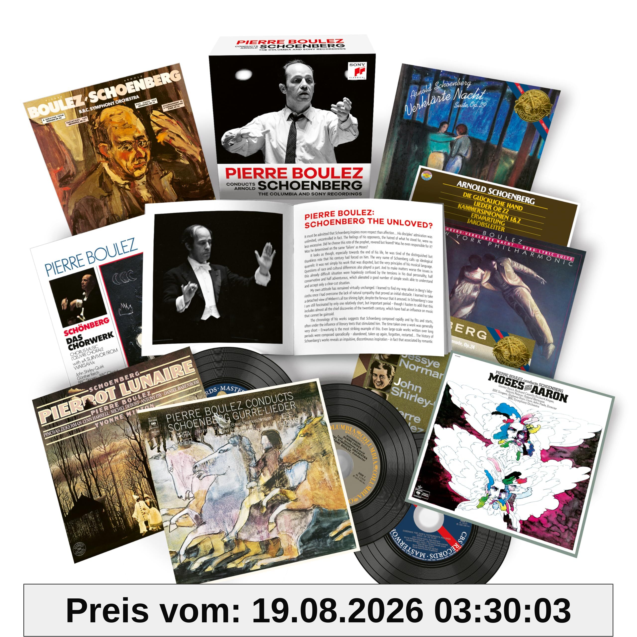 Pierre Boulez Conducts Schoenberg