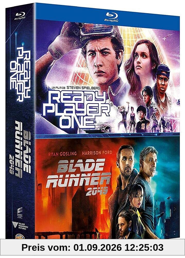 Coffret 2 films : ready player one ; blade runner 2049