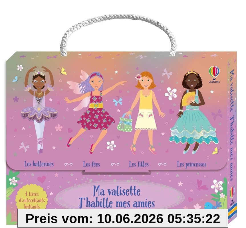 Ma valisette J'habille mes amies : Princesses, Fées, Filles et Ballerines : Dès 5 ans