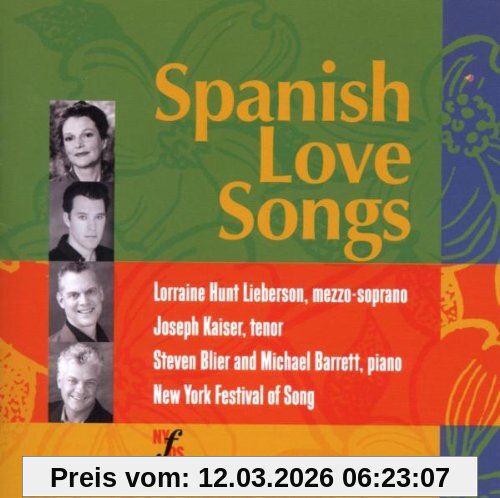 Hunt Lieberson Spanish Love Songs
