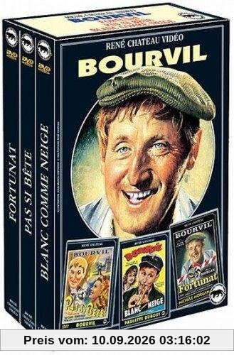 Coffret bourvil 3 films : fortunat ; pas si bête ; blanc comme neige [FR Import]