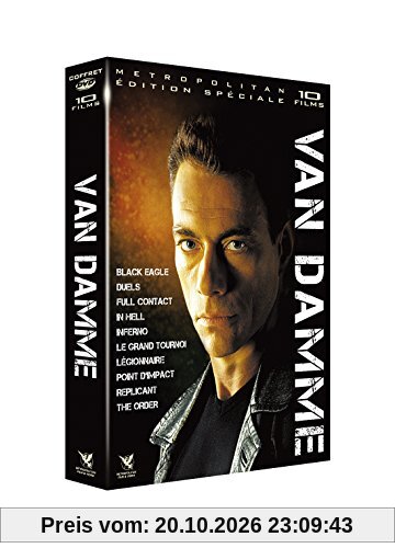 Coffret Jean-claude Van Damme 10 Films