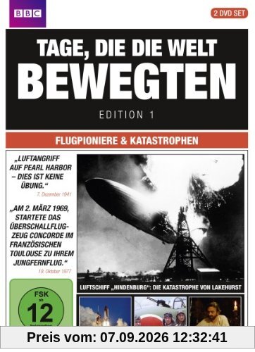Tage, die die Welt bewegten - Edition 1 - Flugpioniere & Katastrophen [2 DVDs]