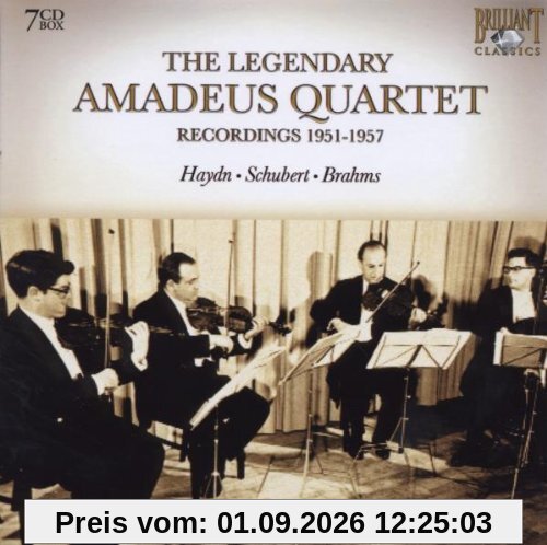 The Legendary Amadeus Quartet: Haydn-Schubert-Brahms