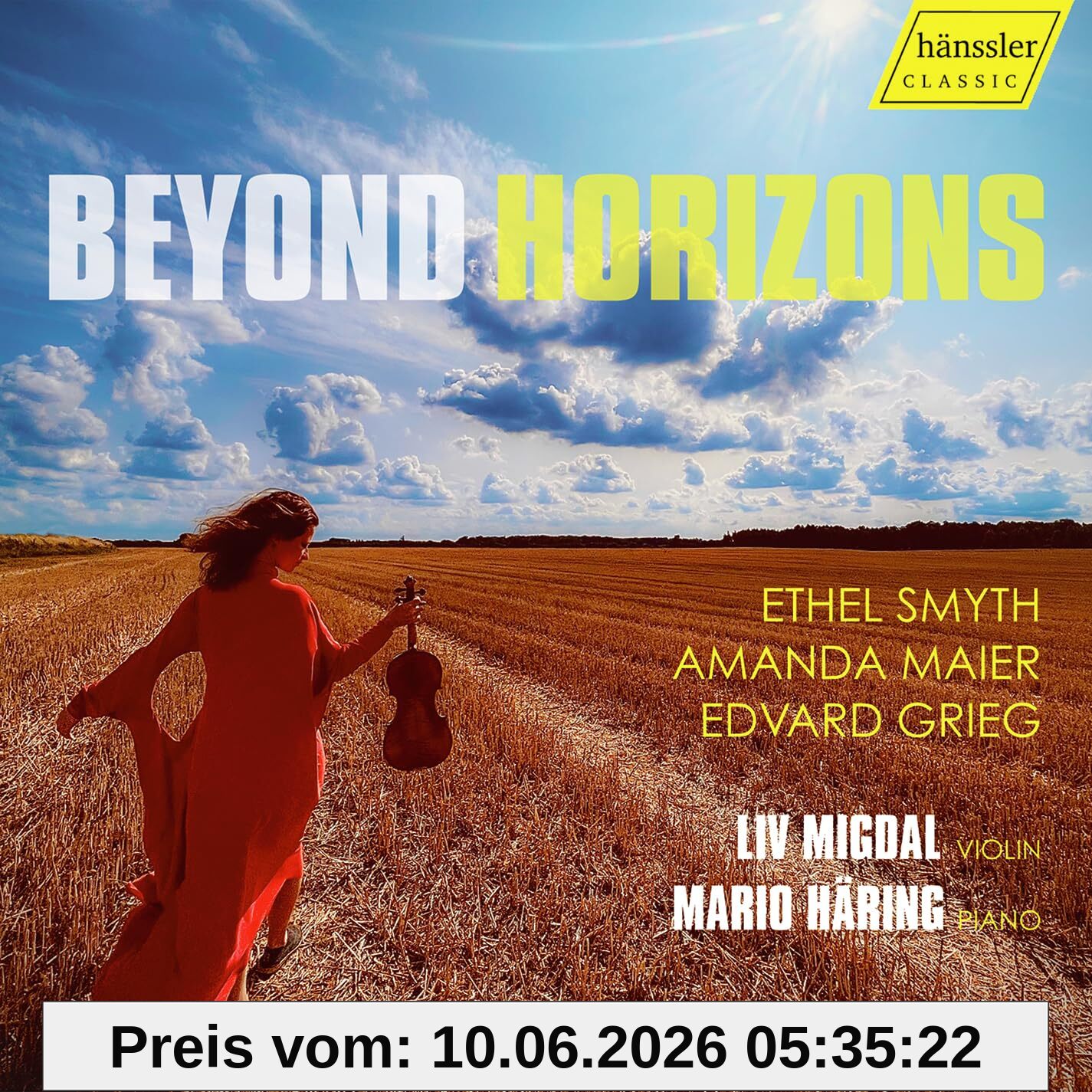 Behond Horizons/Oeuvres pour Violon et Piano