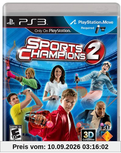 Sony Sports Champions 2, PS3 - Juego (PS3, PlayStation 3, Deportes, E10 + (Everyone 10 +))
