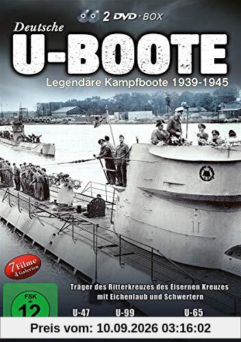 Deutsche U-Boote im 2. Weltkrieg-Legendäre Kampfboote 1939-1945-Das Boot-(2 DVD BOX)