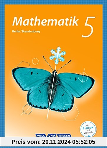 Mathematik - Grundschule Berlin/Brandenburg: 5. Schuljahr - Schülerbuch