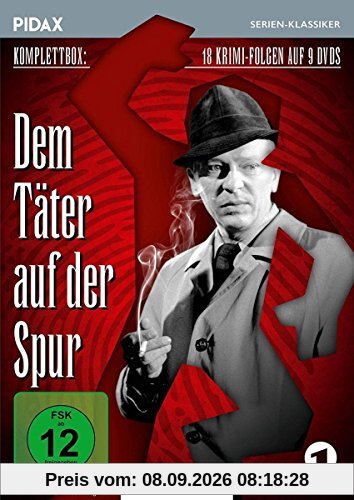 Dem Täter auf der Spur / Die komplette Krimiserie von Jürgen Roland (Pidax Serien-Klassiker) [9 DVDs]