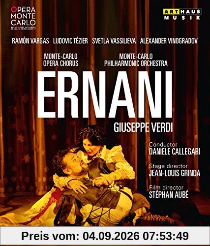 Verdi: Ernani (Opéra Monte-Carlo, 2014) [Blu-ray]