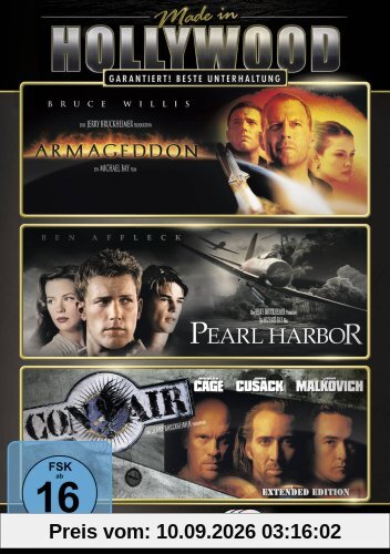 Made in Hollywood: Armageddon - Das jüngste Gericht / Pearl Harbor / Con Air [3 DVDs]
