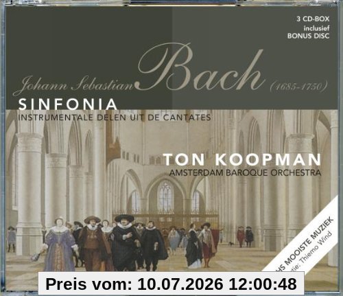 Ton Koopman Sinfonia-Instrumentale Delen Uit De Cantates