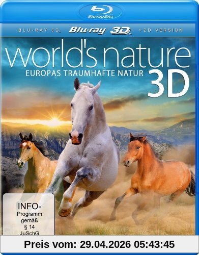 World's Nature 3D - Europas traumhafte Natur (inkl. 2D-Version) [3D Blu-ray]