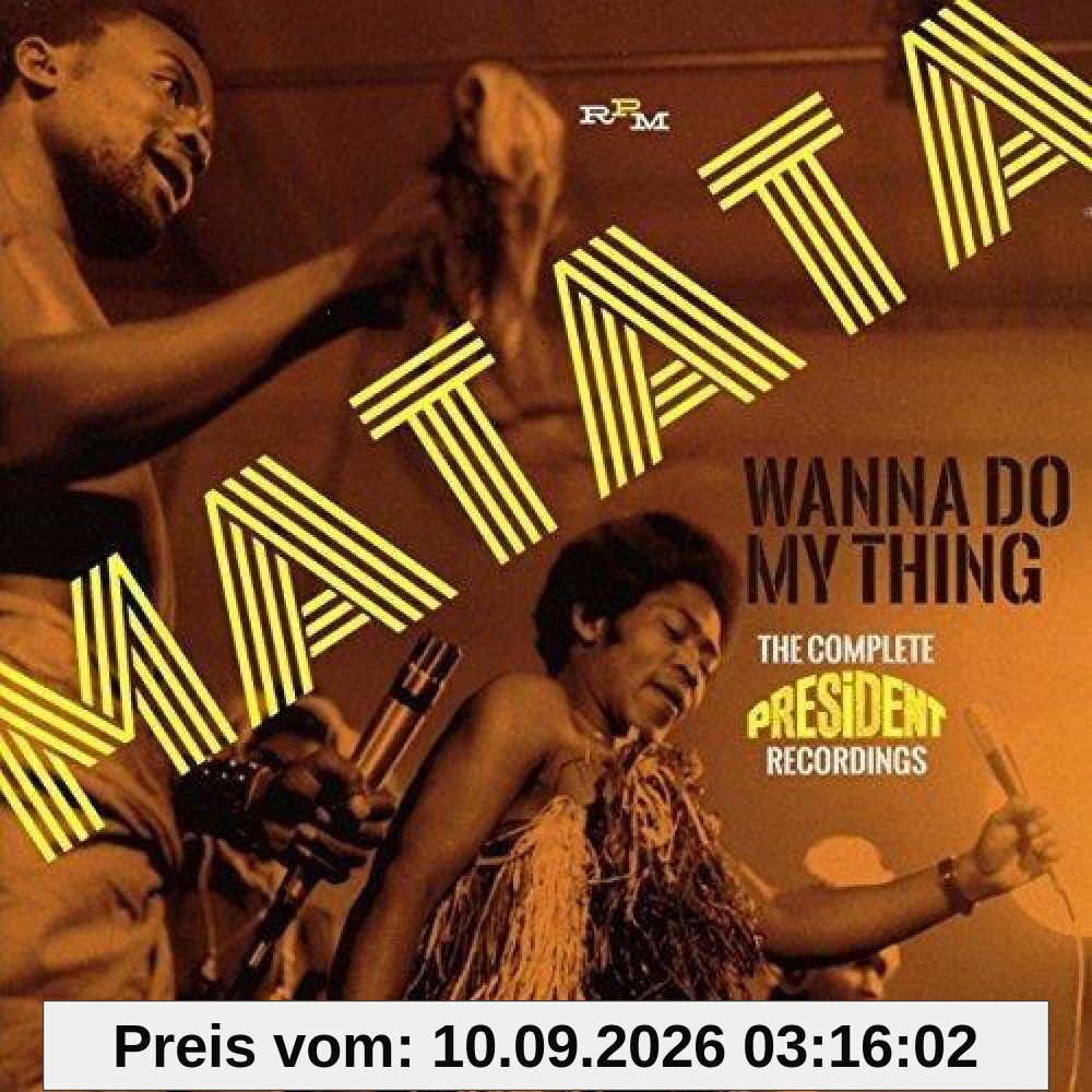 Wanna Do My Thing-Complete President Recordings