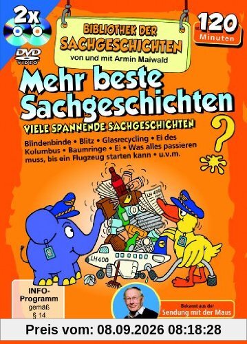 Bibliothek der Sachgeschichten - Mehr beste Sachgeschichten - Schuber [2 DVDs]