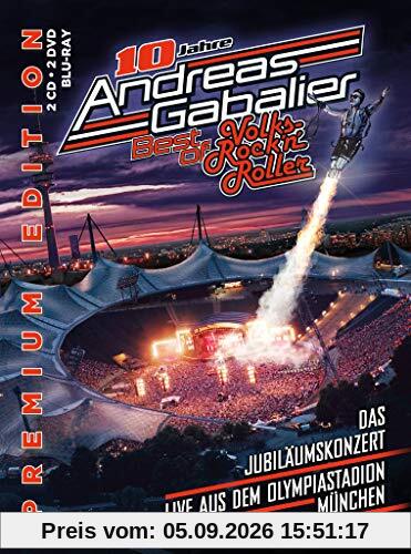 Best of Volks-Rock’n’Roller – Das Jubiläumskonzert live aus dem Olympiastadion in München (Premium Edition inkl. 2CD, 2DVD, Blu-Ray)