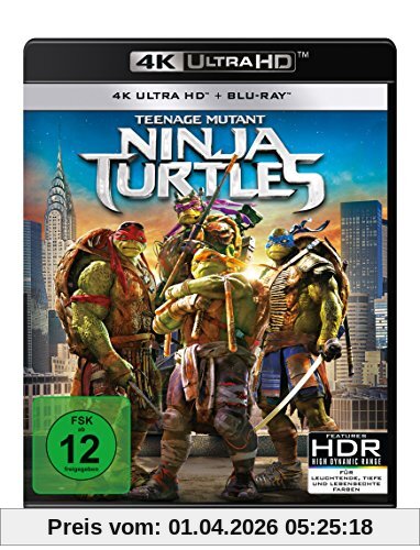 Teenage Mutant Ninja Turtles - 4K UHD [Blu-ray]