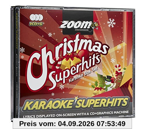 Karaoke Christmas Superhits 3 Cdg Set/70 Titel