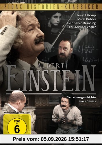 Pidax Historien-Klassiker: Albert Einstein - Die Lebensgeschichte eines Genies (2 DVDs)