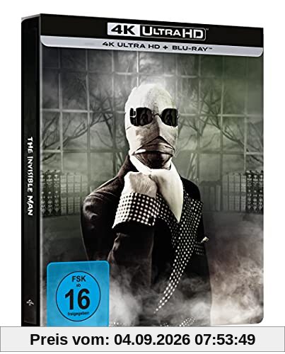 Der Unsichtbare (1933) - Steelbook [Blu-ray]