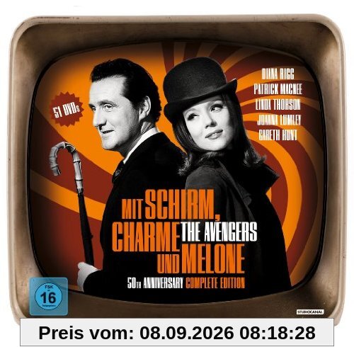 Mit Schirm, Charme und Melone - 50th Anniversary Complete Edition (53 Discs)