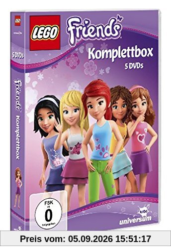 Lego Friends Komplettbox [5 DVDs]