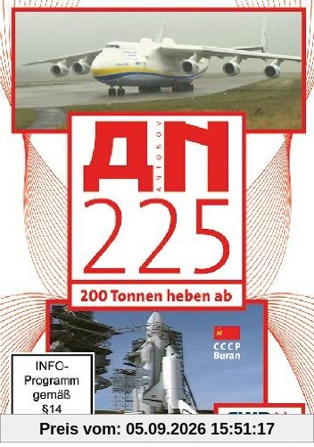 AN 225 - 200 Tonnen heben ab