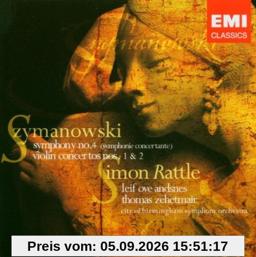 Szymanowski: Violinkonzerte / Sinfonie Nr. 4