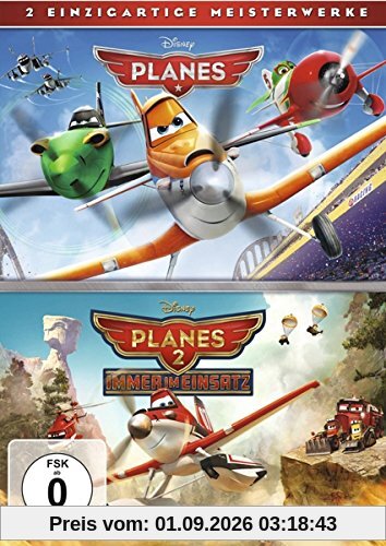 Planes + Planes 2 Doppelpack [2 DVDs]