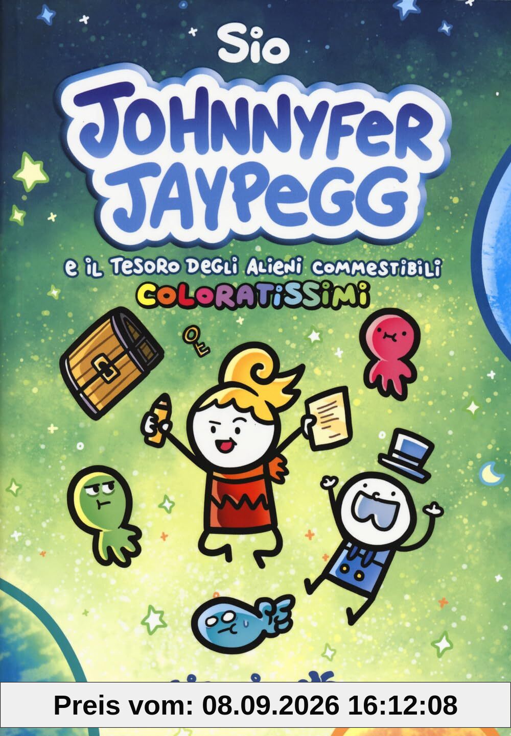 Johnnyfer Jaypegg e il tesoro degli alieni commestibili coloratissimi