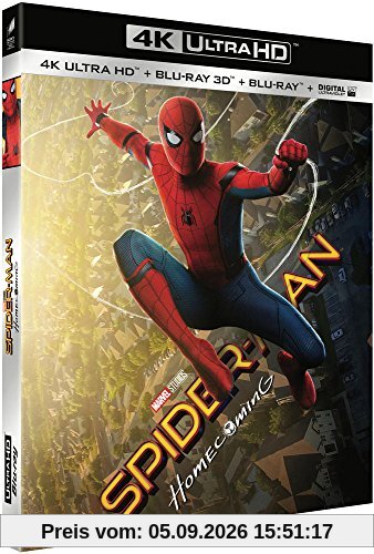 Spider-man : homecoming 4k ultra hd [Blu-ray] [FR Import]